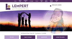 Desktop Screenshot of lempertsmile.com