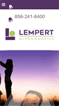 Mobile Screenshot of lempertsmile.com